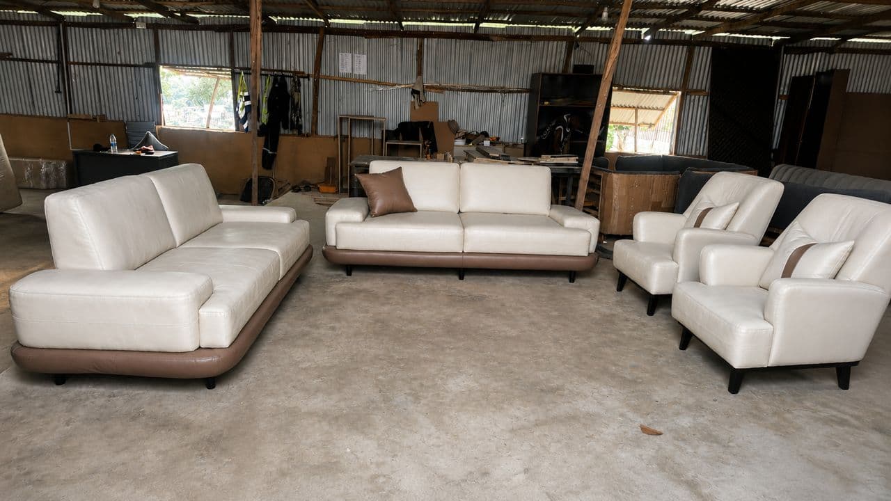 Handcrafted lounge suite