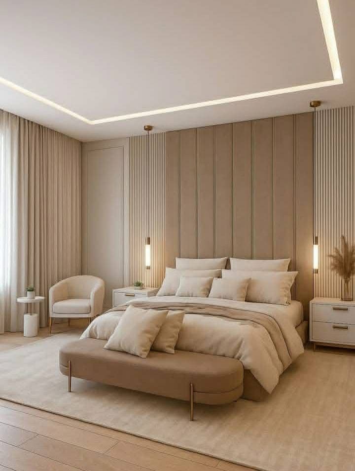 Master bed suite